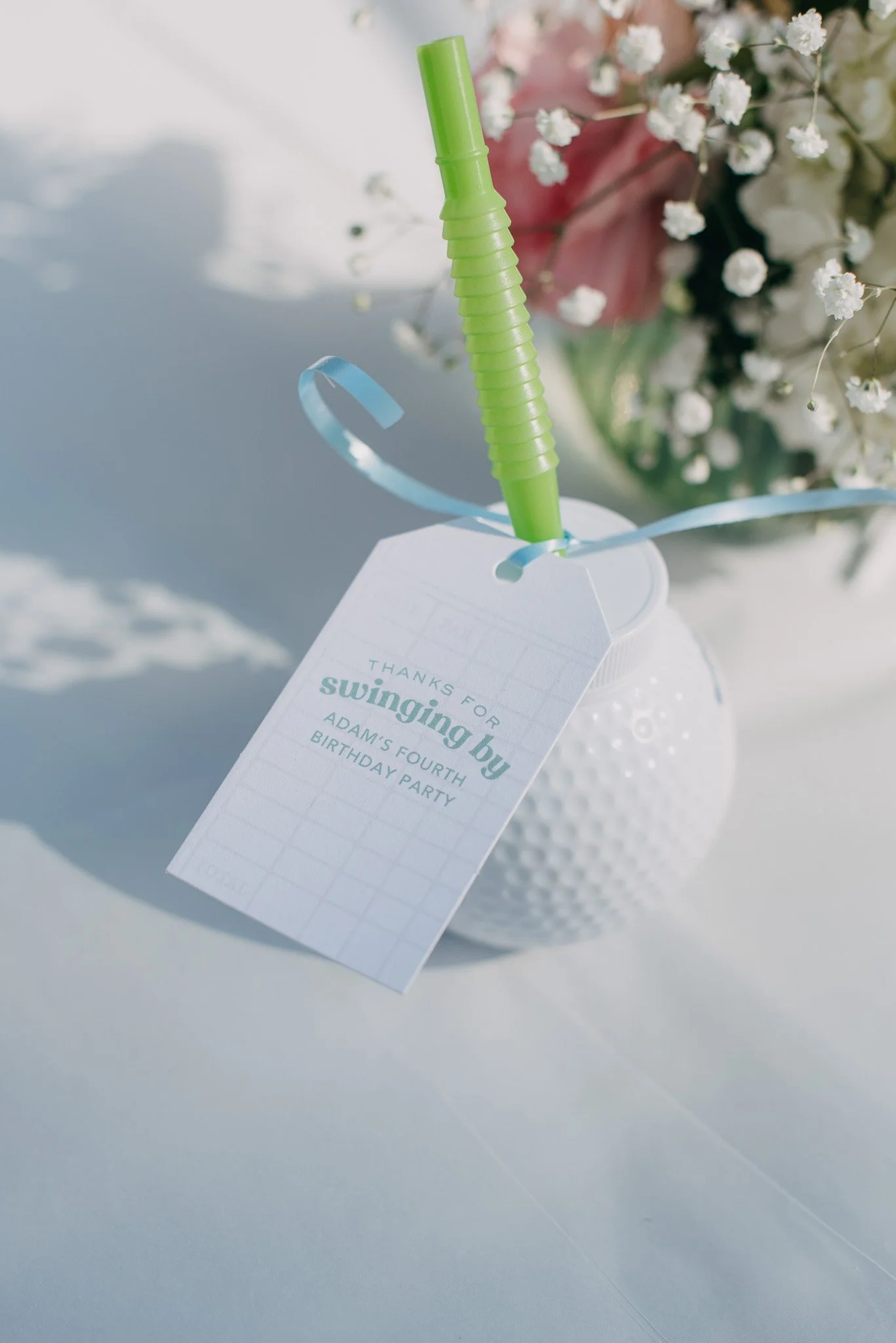 Golf-Themed 4th Birthday Party (FORE!)