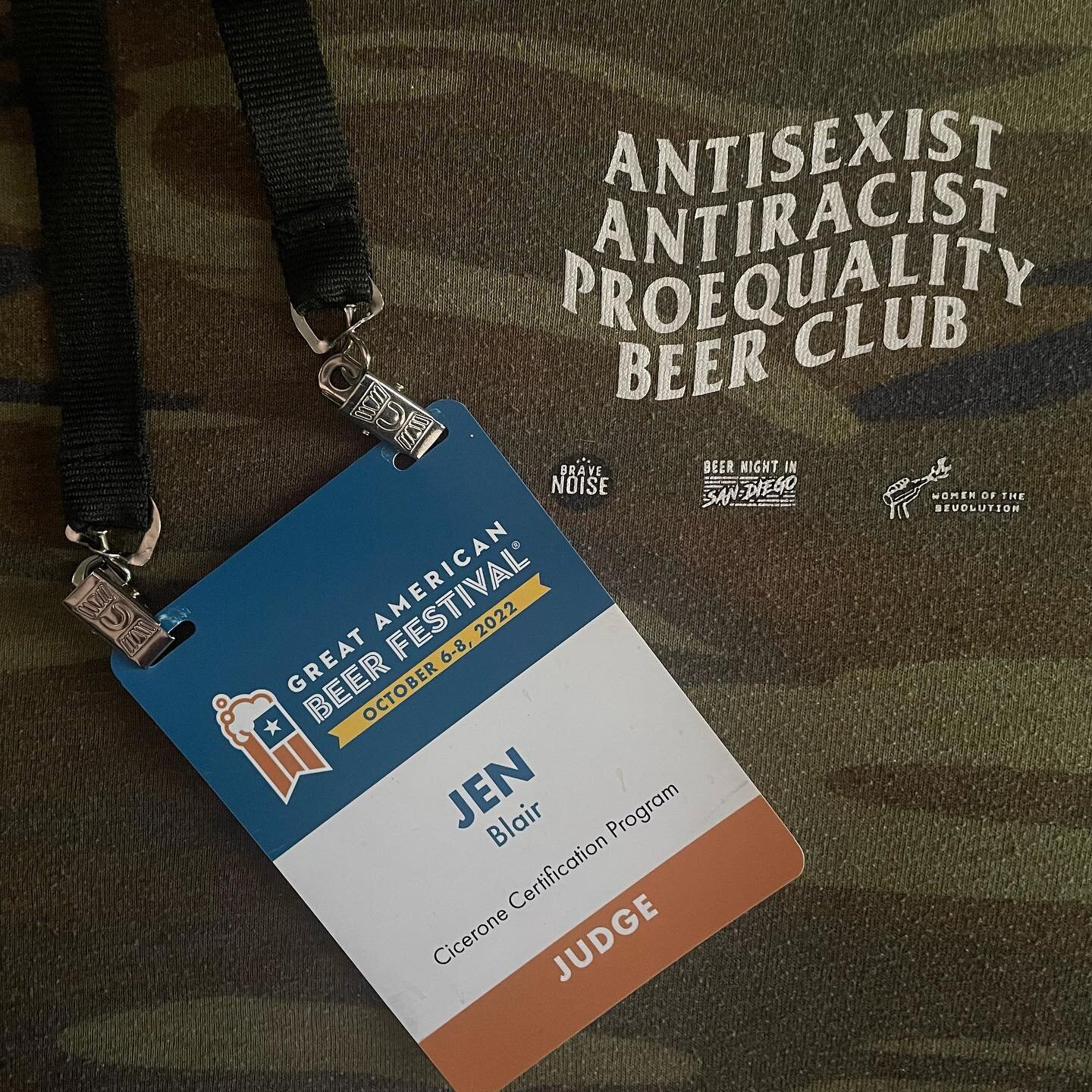 About last week&hellip;

Last week wasn&rsquo;t my first time judging at GABF but it was my first time judging at the same time as real life friends instead of only professional acquaintances and colleagues. I didn&rsquo;t realize until I had friends