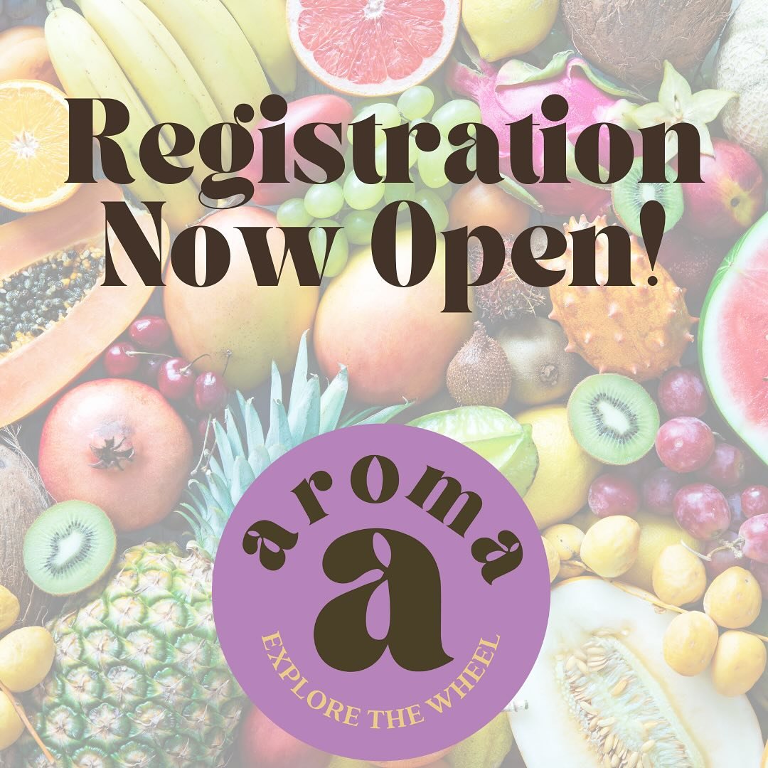 📣REGISTRATION IS OPEN!📣

The first series of Aroma: Explore the Wheel will focus on tropical fruit smell training. The full webinar experience is limited to the first 50 registrants but don&rsquo;t fret! There is a webinar-only option for internati