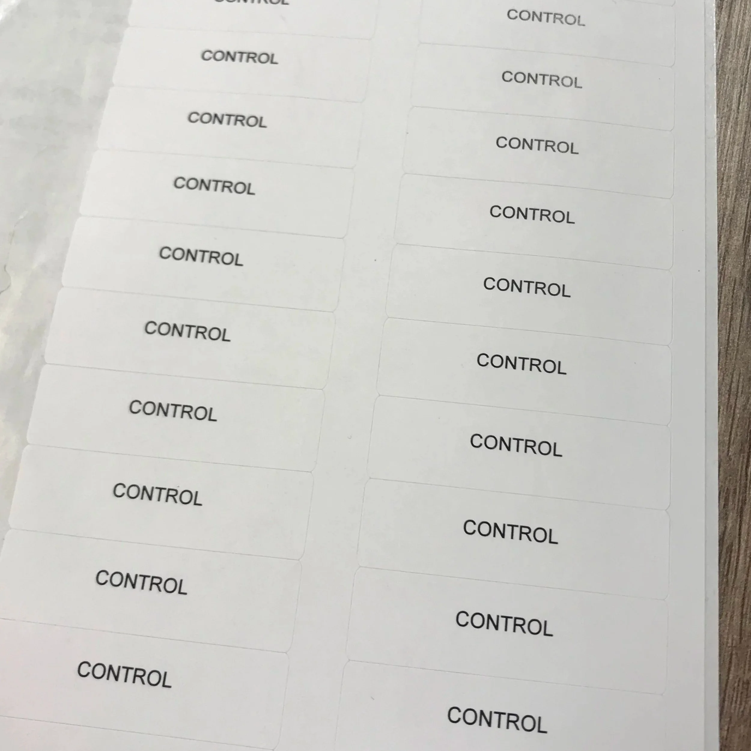 Sensory Best Practices: Labels