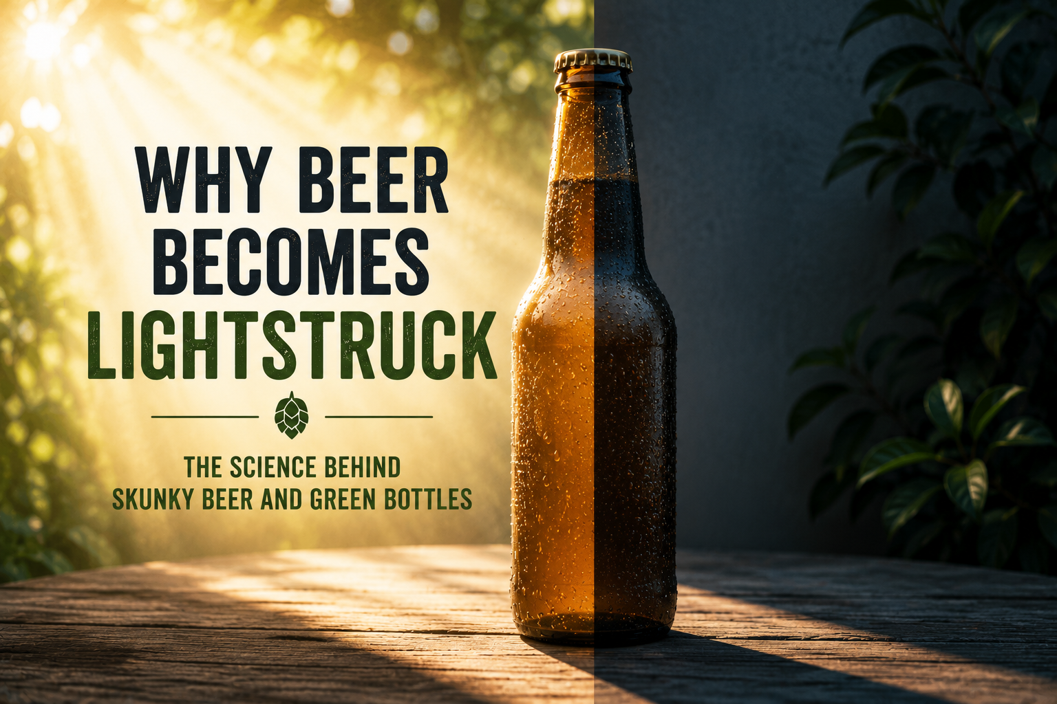 Why Beer Becomes Lightstruck: The Science Behind Skunky Beer and Green Bottles