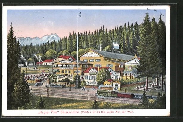 Painting of Kugler Alm