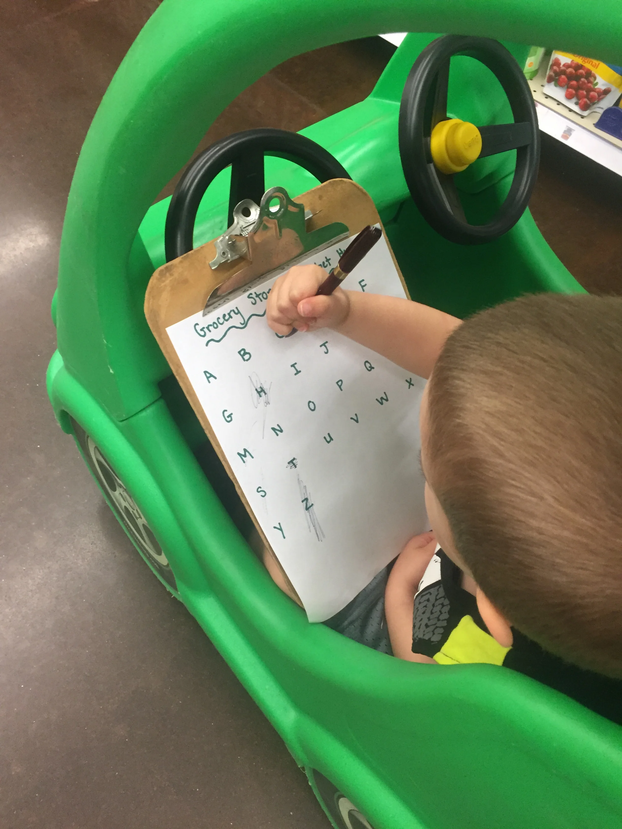 Activity - Grocery Store Alphabet Hunt
