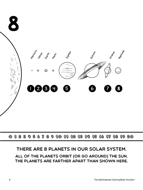The Little Engineer Coloring Book: Numbers | Best Mom Ideas