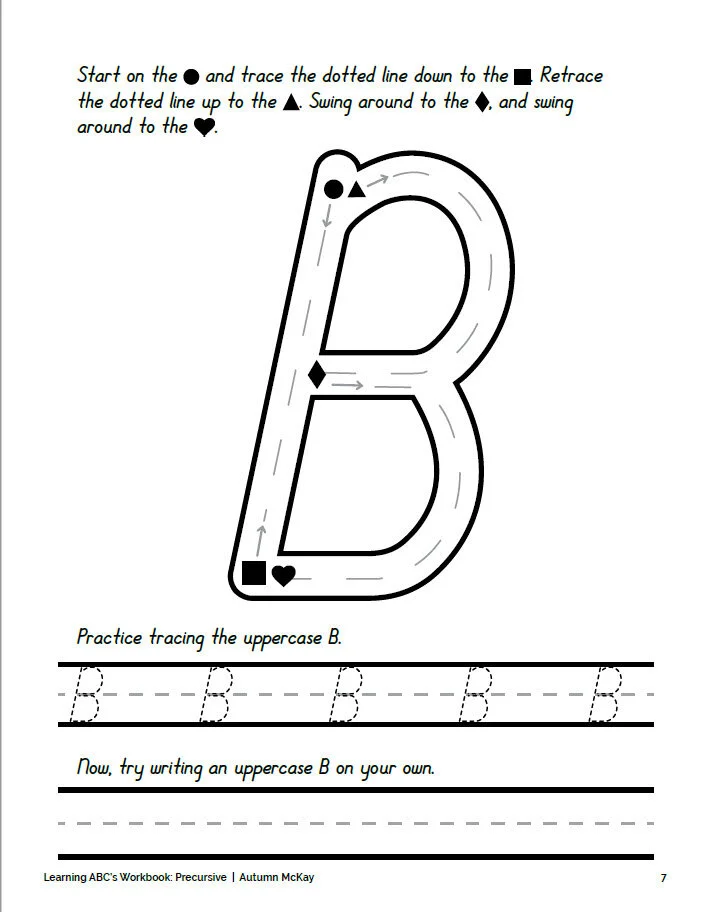 learning abc s workbook precursive pdf best mom ideas