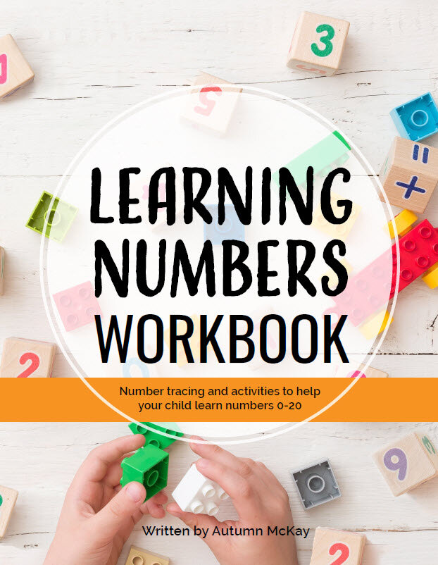 Learning Numbers Workbook - $9