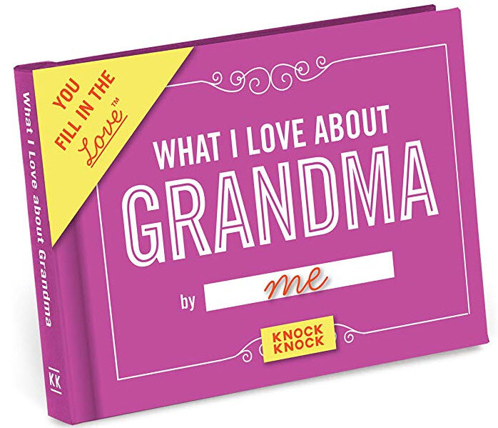 What I Love About Grandma Book - $12