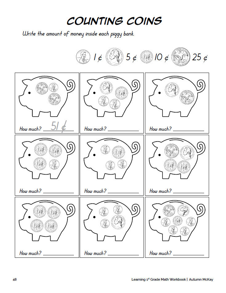 1st Grade Math WB Money page.jpg