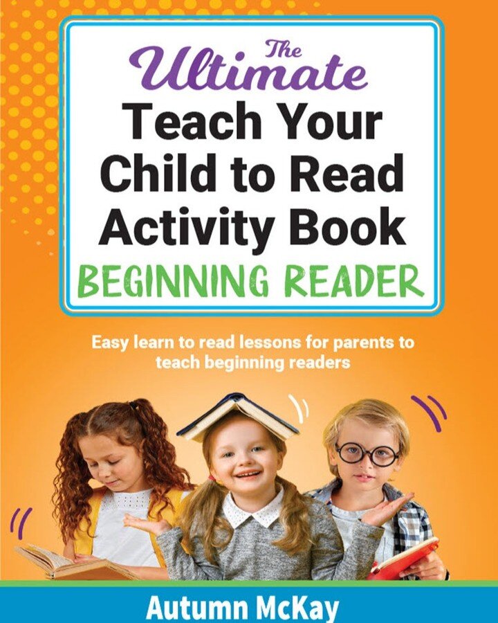 Just released! The Ultimate Teach Your Child to Read Activity Book: Beginning Reader is a great book for children that are beginning to read.
__
Does your child love to read with you? Do they try to sound out words in a story? Do they want to learn t