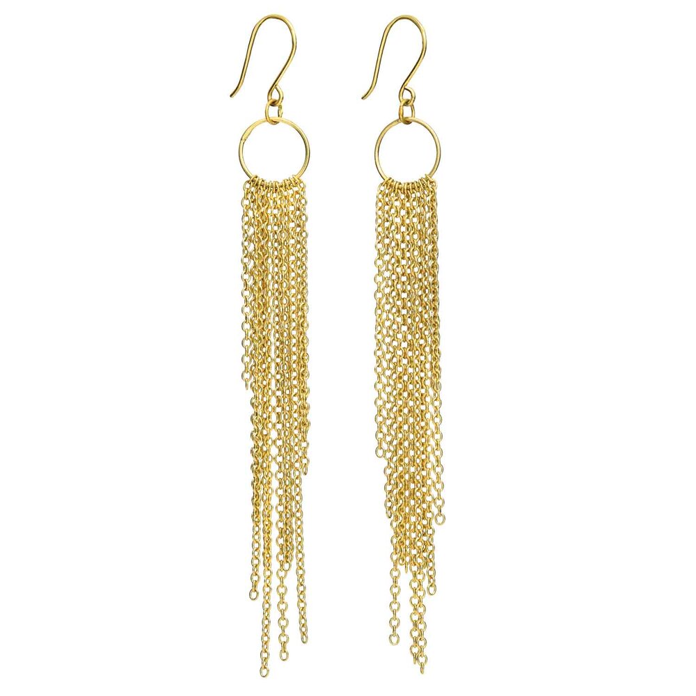 Tassel Earrings in Yellow Gold | Shaya Durbin