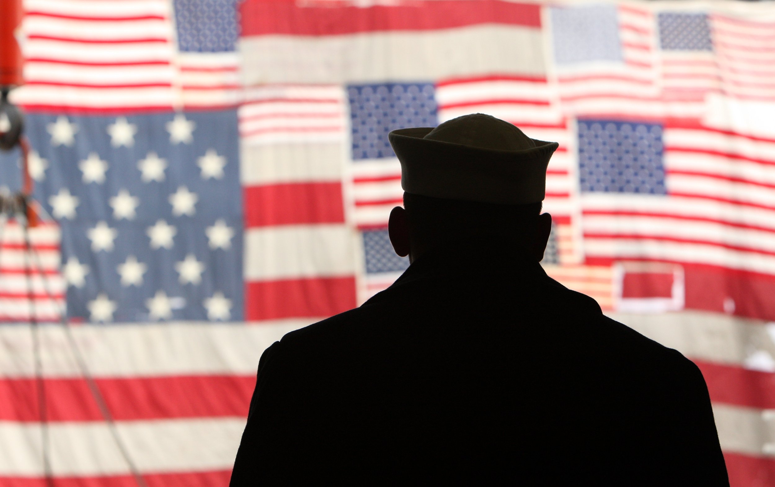  Forged partially from 7.5 tons of steel salvaged from the World Trade Center the USS New York, whose building process in a New Orleans shipyard survived Hurricane Katrina, entered New York Harbor Monday, Nov. 2, 2009, for an official commissioning c