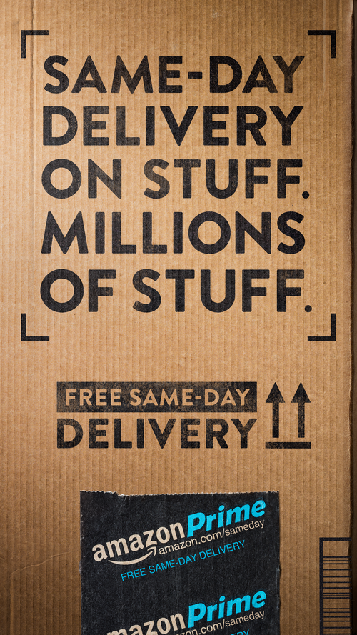 Prime Same-Day Delivery — Jeremy DK Sell