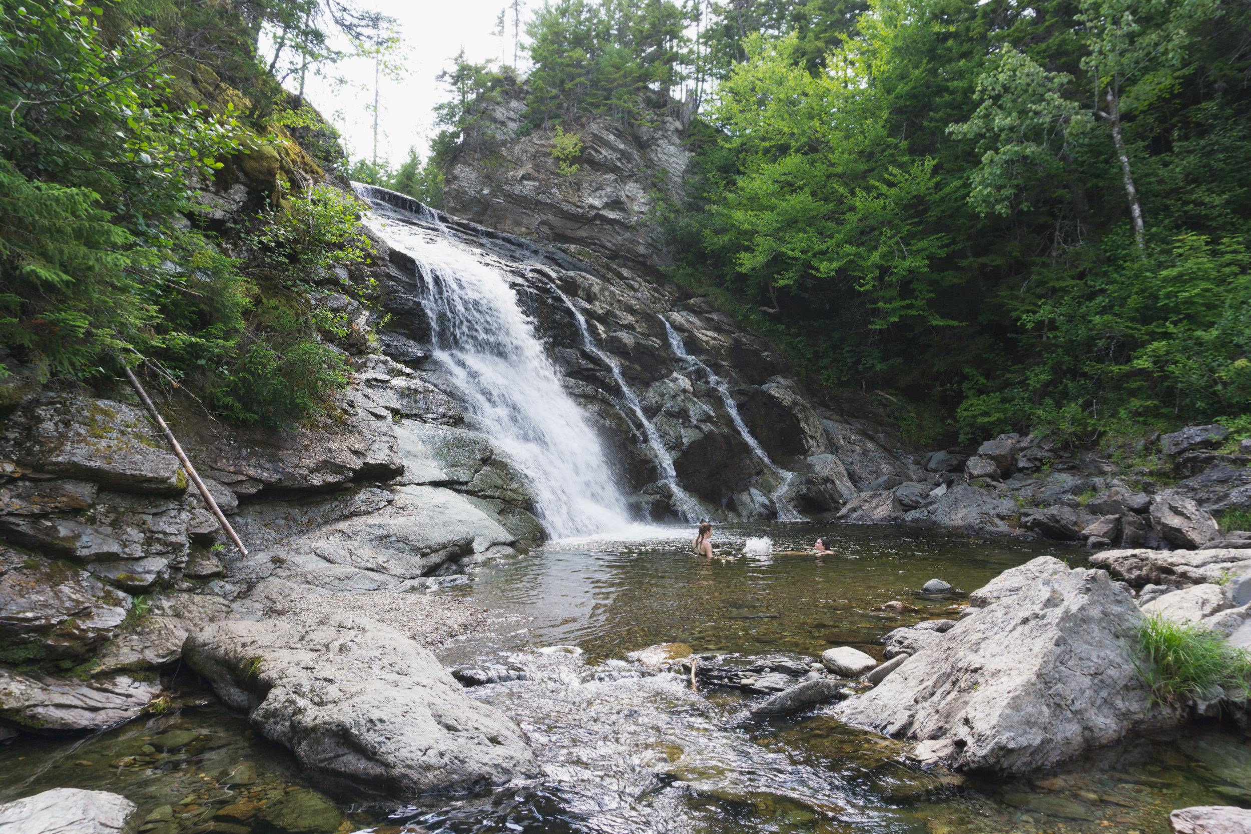 Exploring Fundy National Park's Laverty Falls