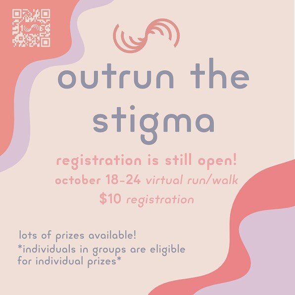 Registration for Outrun the Stigma&rsquo;s virtual run/walk from October 18-24 is still open!! &nbsp;We ask for a minimum $10 donation to register so that we can support our partner charity, the Royal Alexandra Hospital Foundation, in improving menta