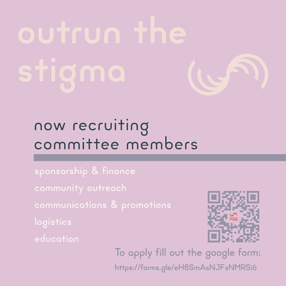 Outrun the Stigma is now recruiting new committee members to help plan the next mental health awareness run! #ots #otsedmonton #mentalhealth #mentalhealthawareness #yeghealth #ualberta #edmonton #yegfitness #yeg