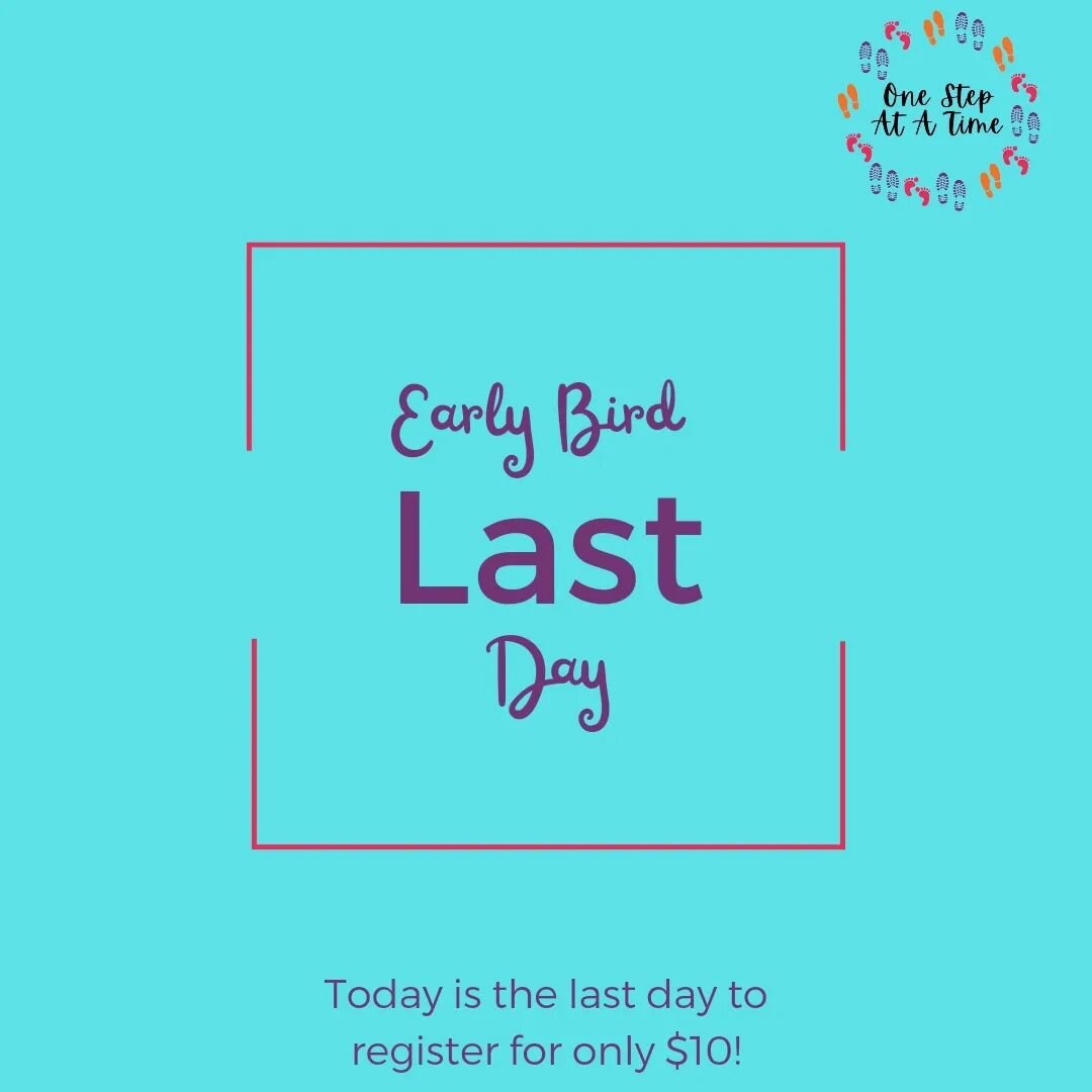 LAST DAY FOR EARLY BIRD REGISTRATION! 

Only $10 registration fee, today only! Sign up today for a chance to win prizes from Cookies by George, Calaway Park, Royal Tyrell Museum, and more...!

Link in bio! 

#mentalhealth #mentalhealthawareness #calg