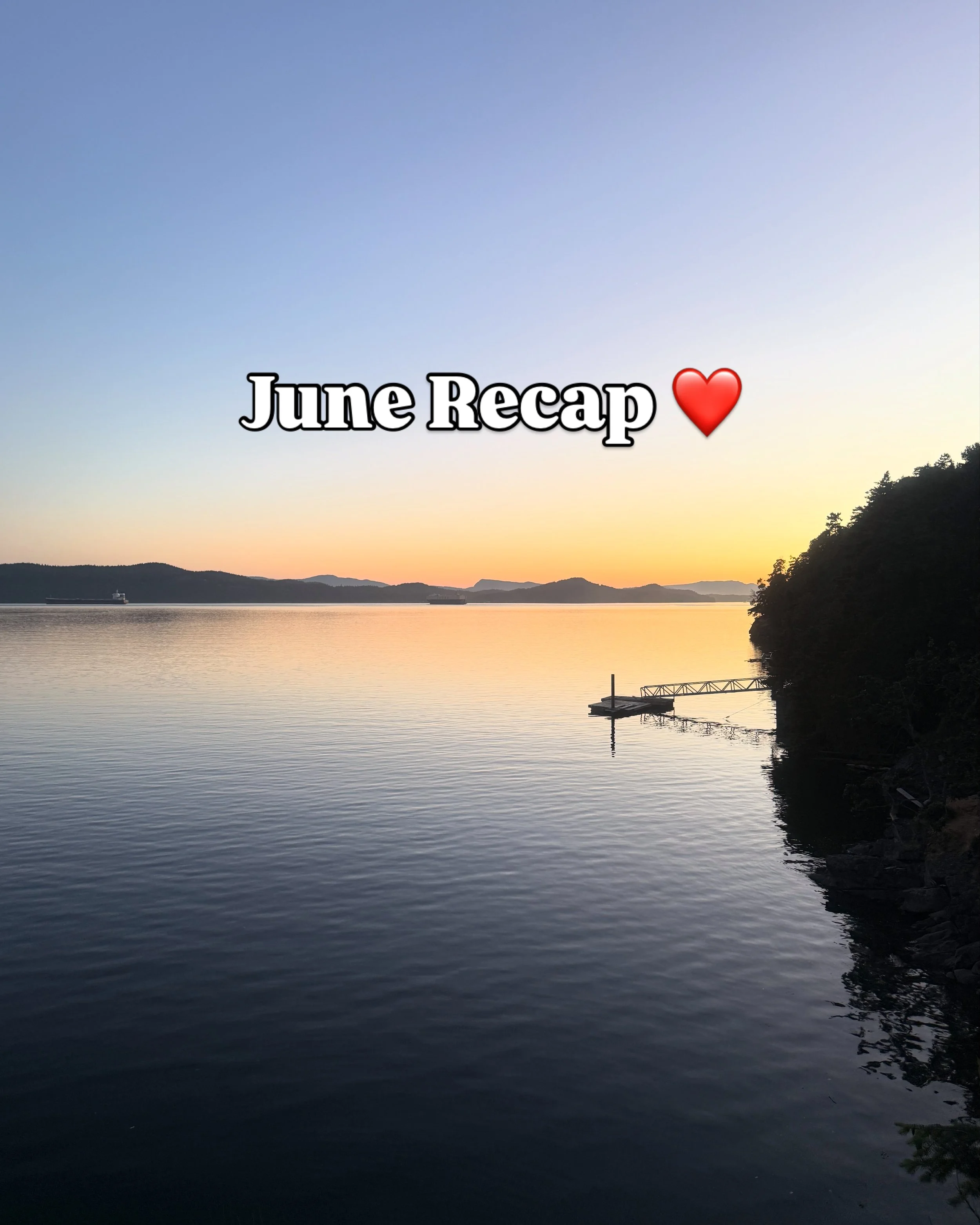 Our update is a little late, but June was another beautiful month! We spent the first week in Vancouver and attended a very fun event with @lushcosmetics ❤️⁣⁣
⁣
Then it was back to the Gulf Islands to kick off summer, and it&rsquo;s been absolutely w