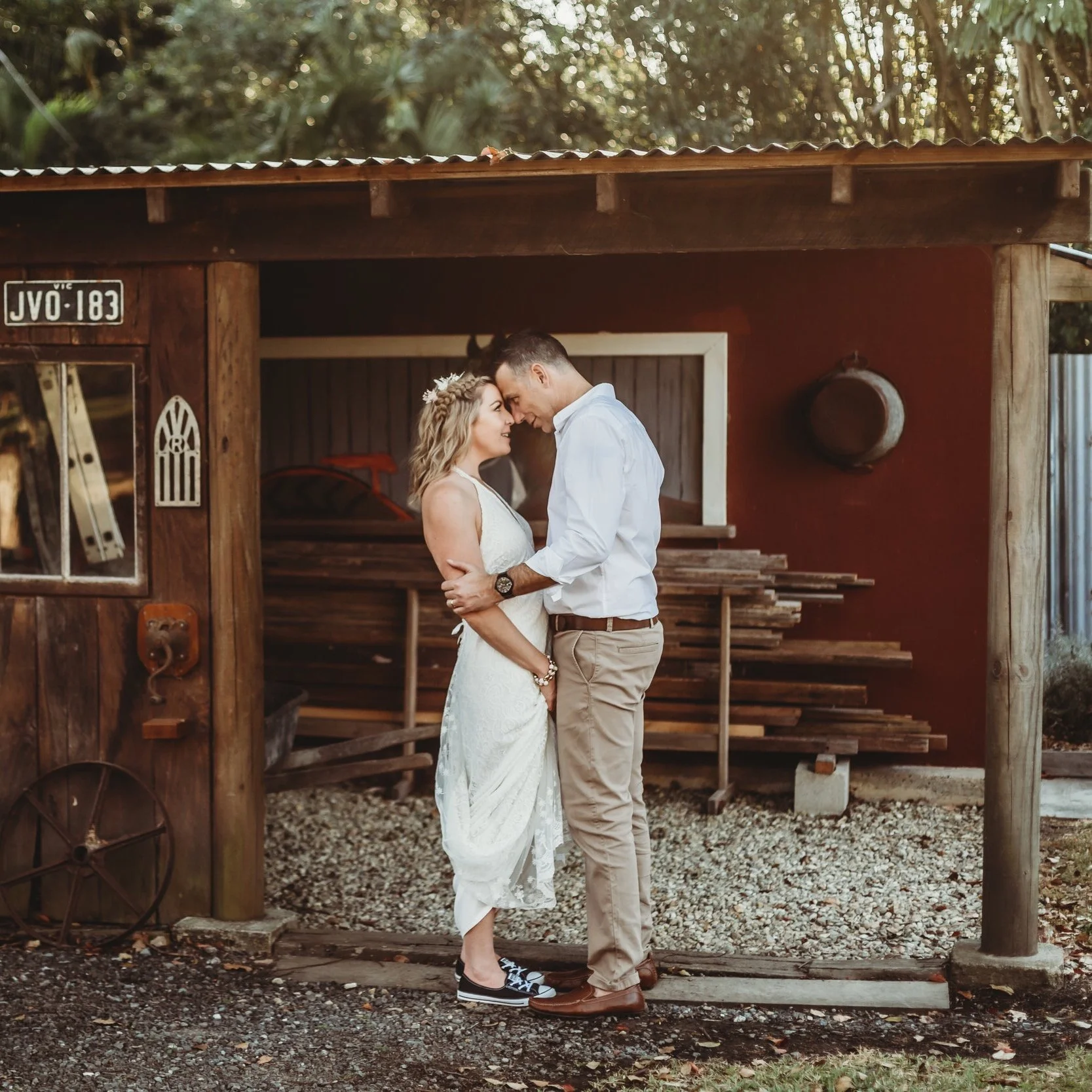 We LOVE farm elopements! 