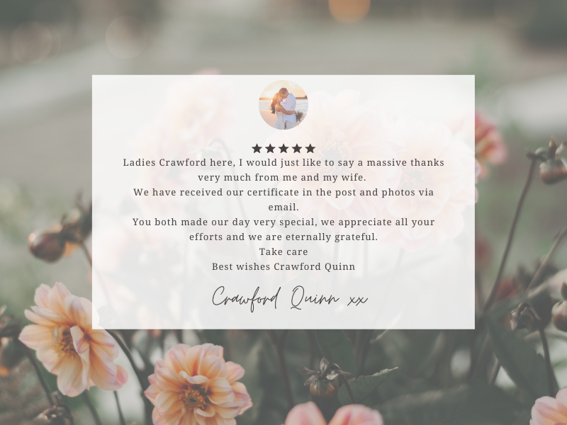 The team from Super Simple Noosa Elopement have been amazing to work with. Communication was fast between any of the team. Leah, Jacqui and Marlies are friendly and easy to work with. The ladies are very good at what-4.png