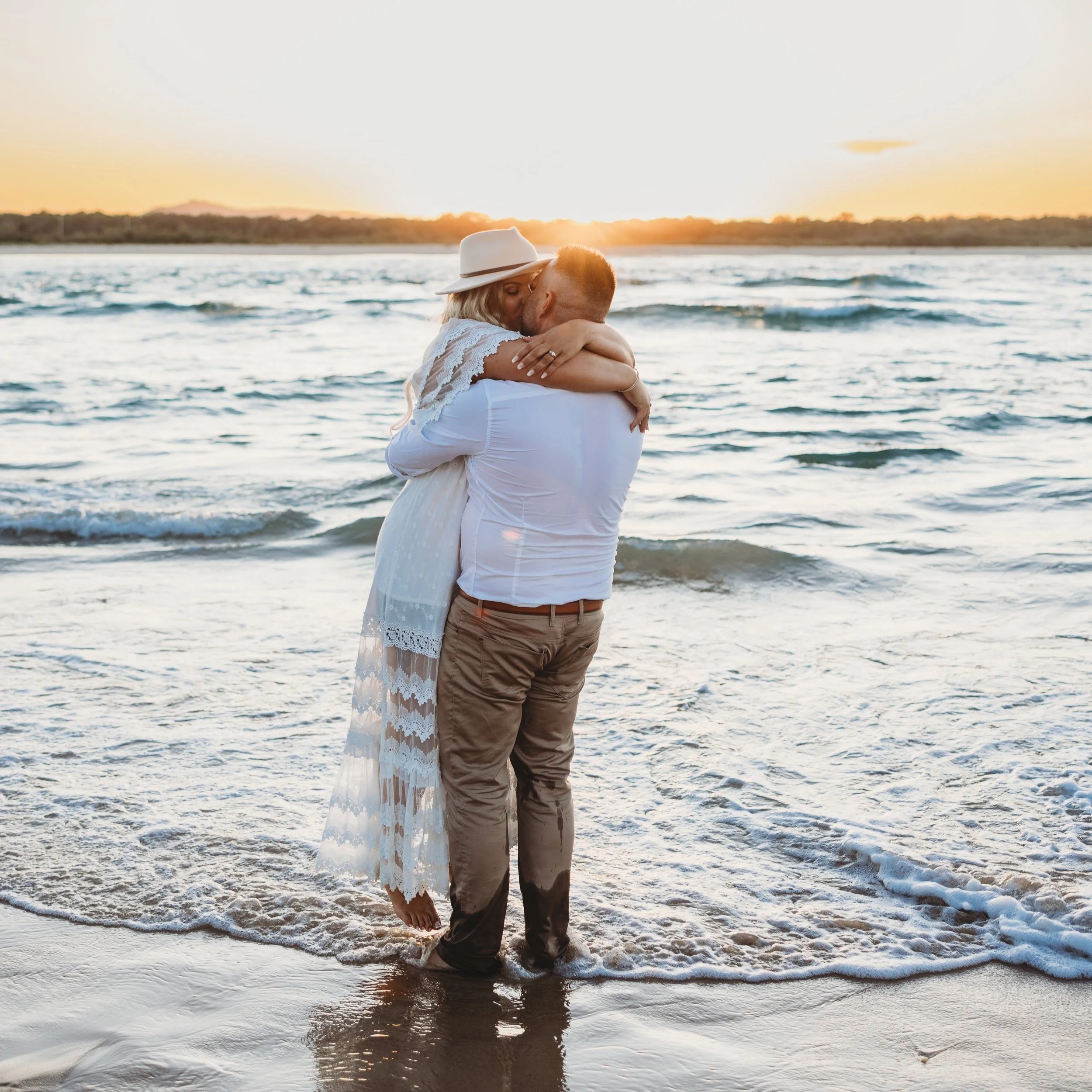 Noosa Sunset Elopement 