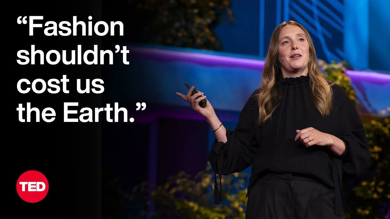 How to fix fashion and protect the planet - Ted Talk with Amy Powney