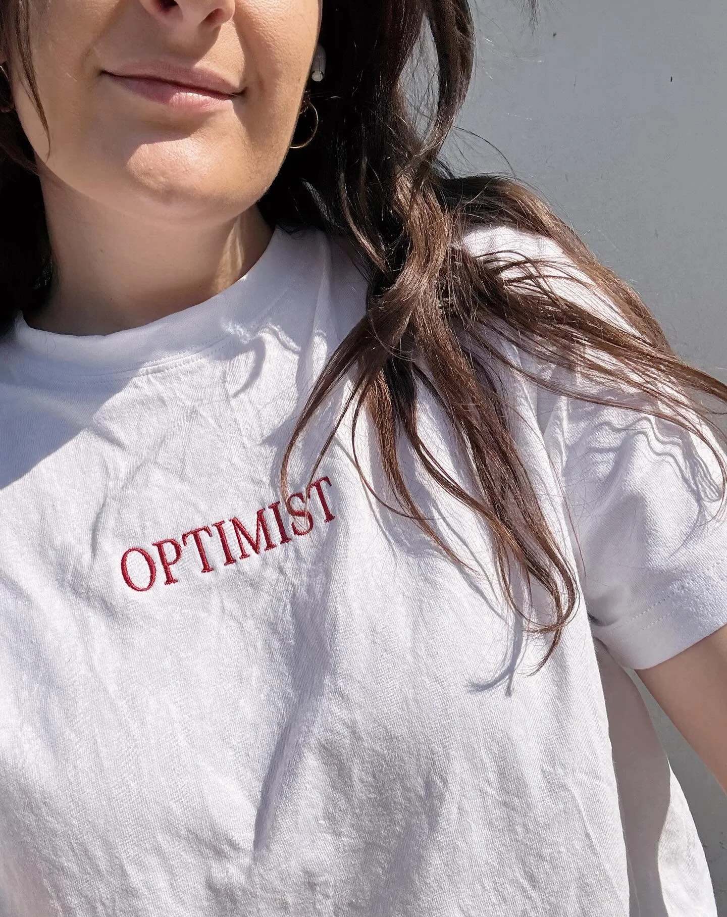 For those who know me personally, “optimist” might not be the first word that comes to mind — I know a few of you are probably laughing seeing me in this tee.
But when it comes to my work with CM, I am an optimist. Maybe wearing th