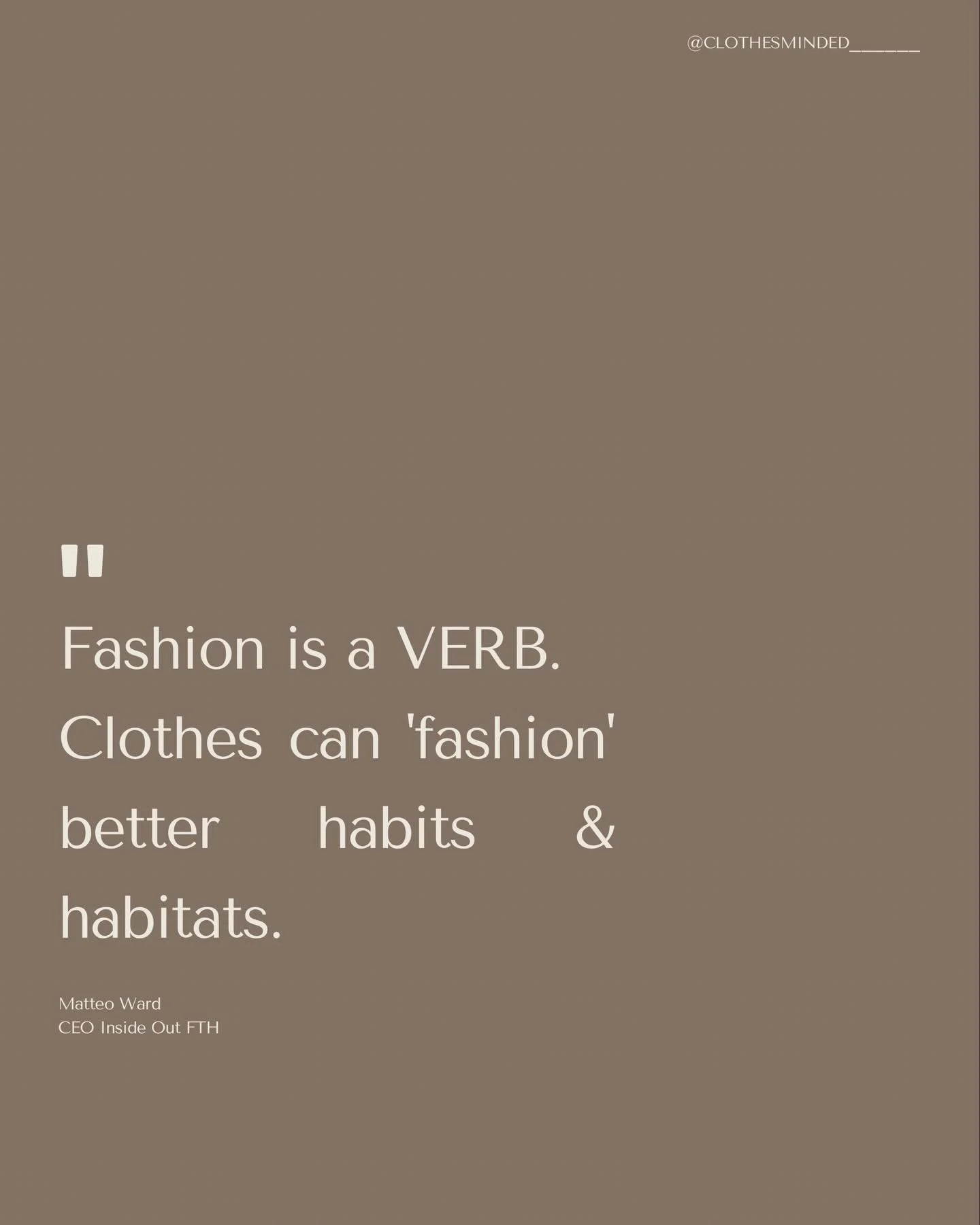 🙌🏼
It&rsquo;s been a slow start back into work this year but ready to FASHION a better industry and world. 
Currently working on an ebook for starting a conscious fashion business including all of my contacts ! 
Ready to get into some more Wear the