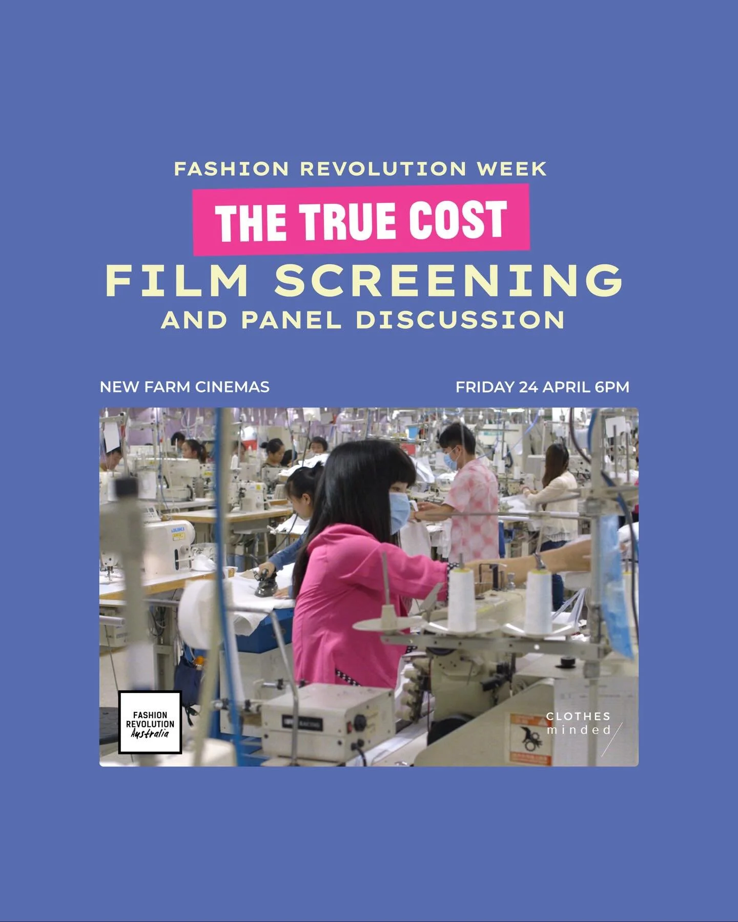 What is the true cost of our clothes?

Join us for a special screening of The True Cost as part of Fashion Revolution Week &mdash; a global movement calling for a fairer, safer, and more transparent fashion industry. @fash_rev 

Over a decade on, The