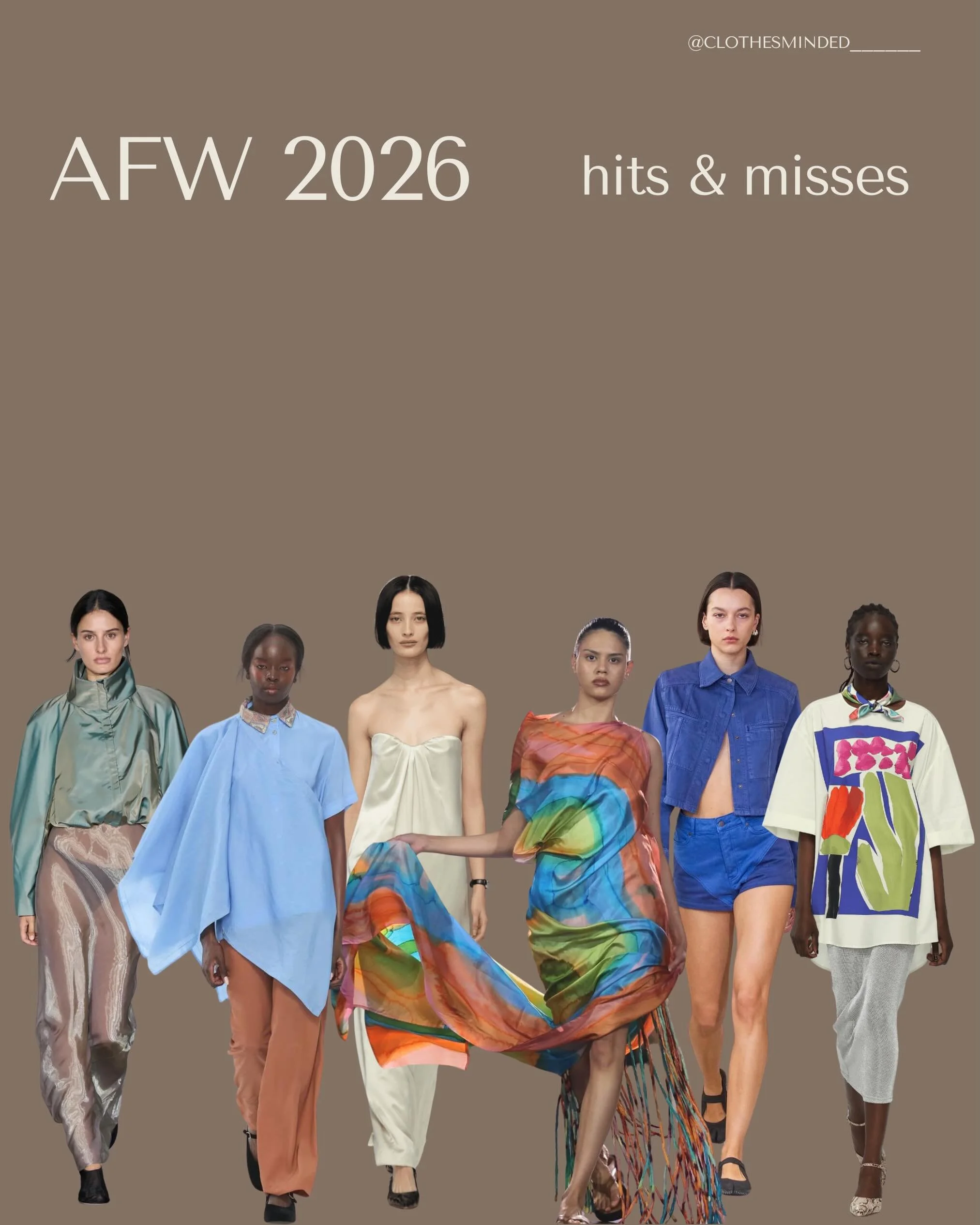 This year&rsquo;s AFW has officially wrapped up, so let&rsquo;s take a look at some of the standout sustainable brands &amp; moments, along with the key hits &amp; misses. &rarr; 
@afcaustralianfashionweek 

#fashionweek #ausfashionweek #AFW #runway
