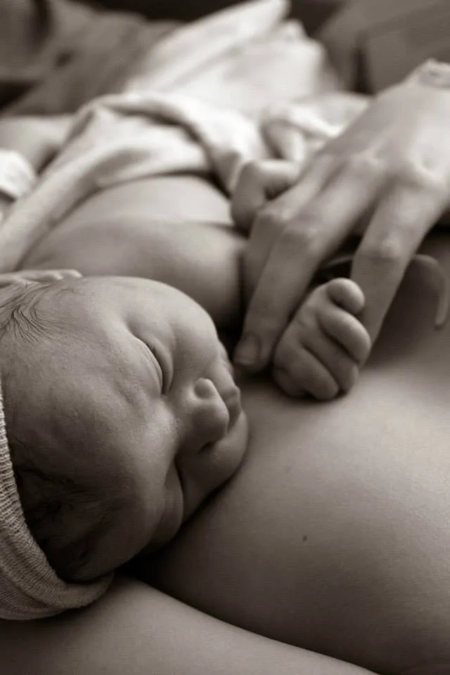 Baby born at home