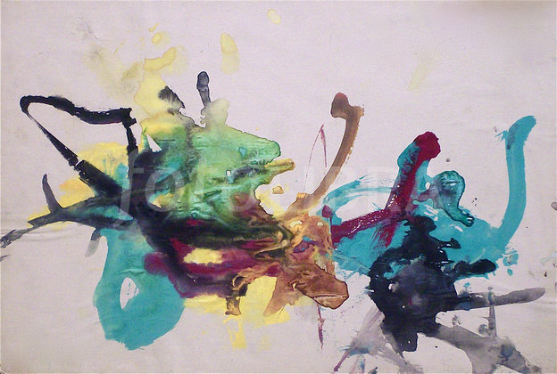 Untitled Acrylic on paper, 2004