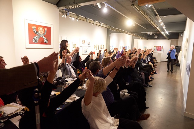 Arts Project Australia 2018 Fundraising Dinner. Photo by Fred Kroh. Courtesy of Arts Project Australia