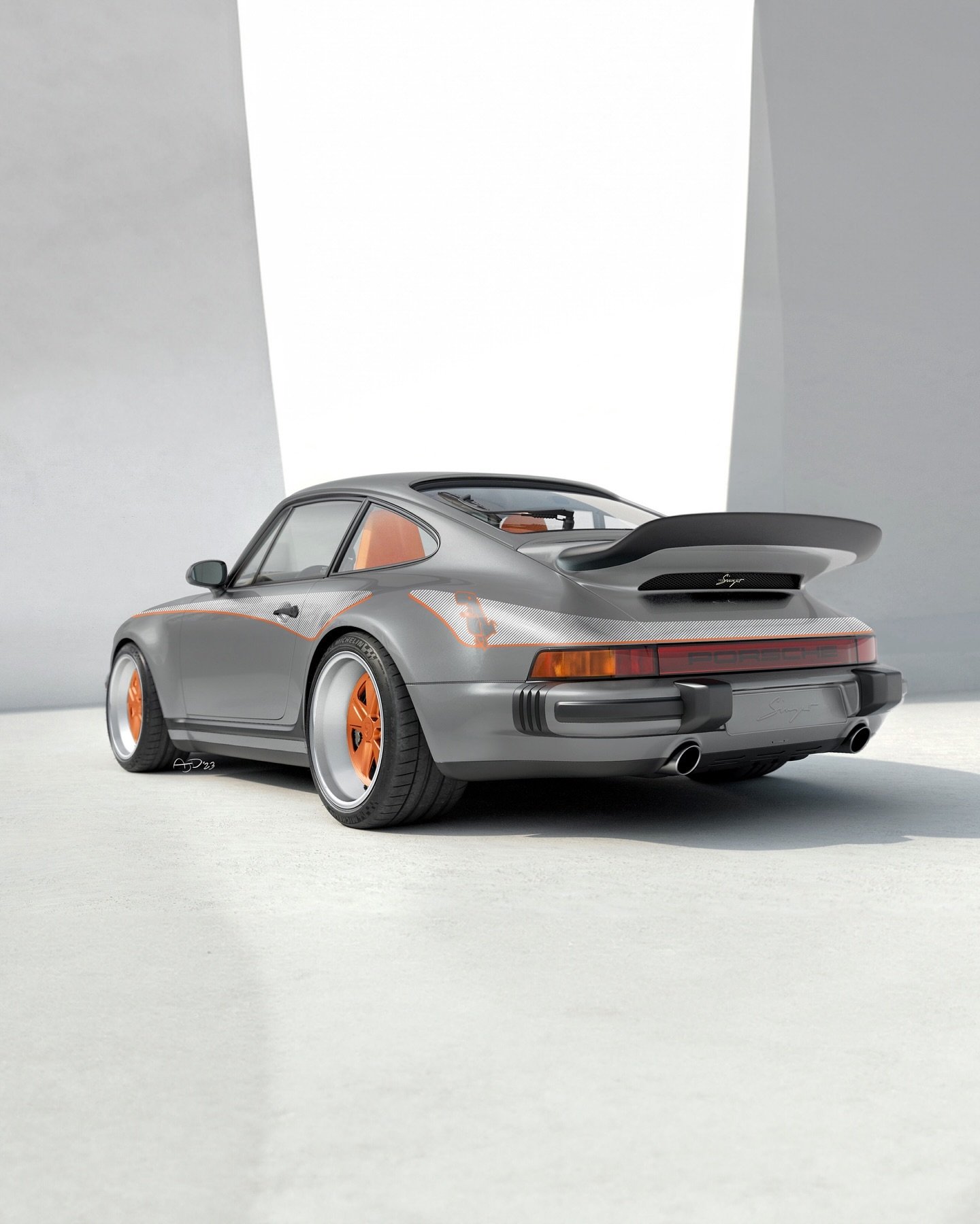 Which of these #TurboStudy specs from the archives would you choose? 🦖 

We worked on these renders with @coblitz awhile back exploring some color ways for his @singervehicledesign Turbo Study&hellip; Stay tuned for the final result which beholds a 