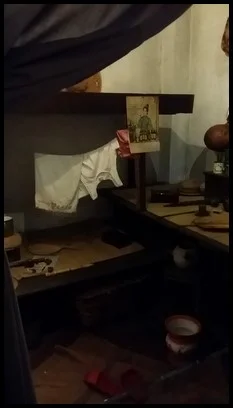 The room of a trishaw rider.