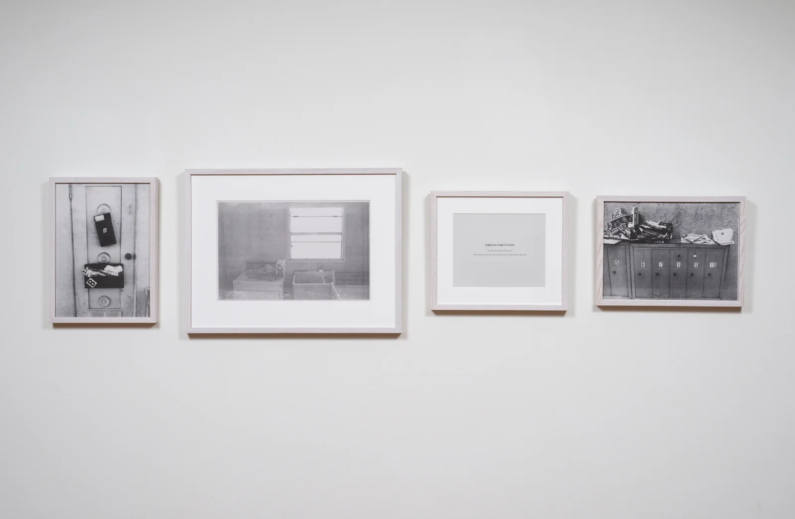 CH 4: Undelivered; CH 4: Things Forgotten (part one & two), risographs, 2016.
