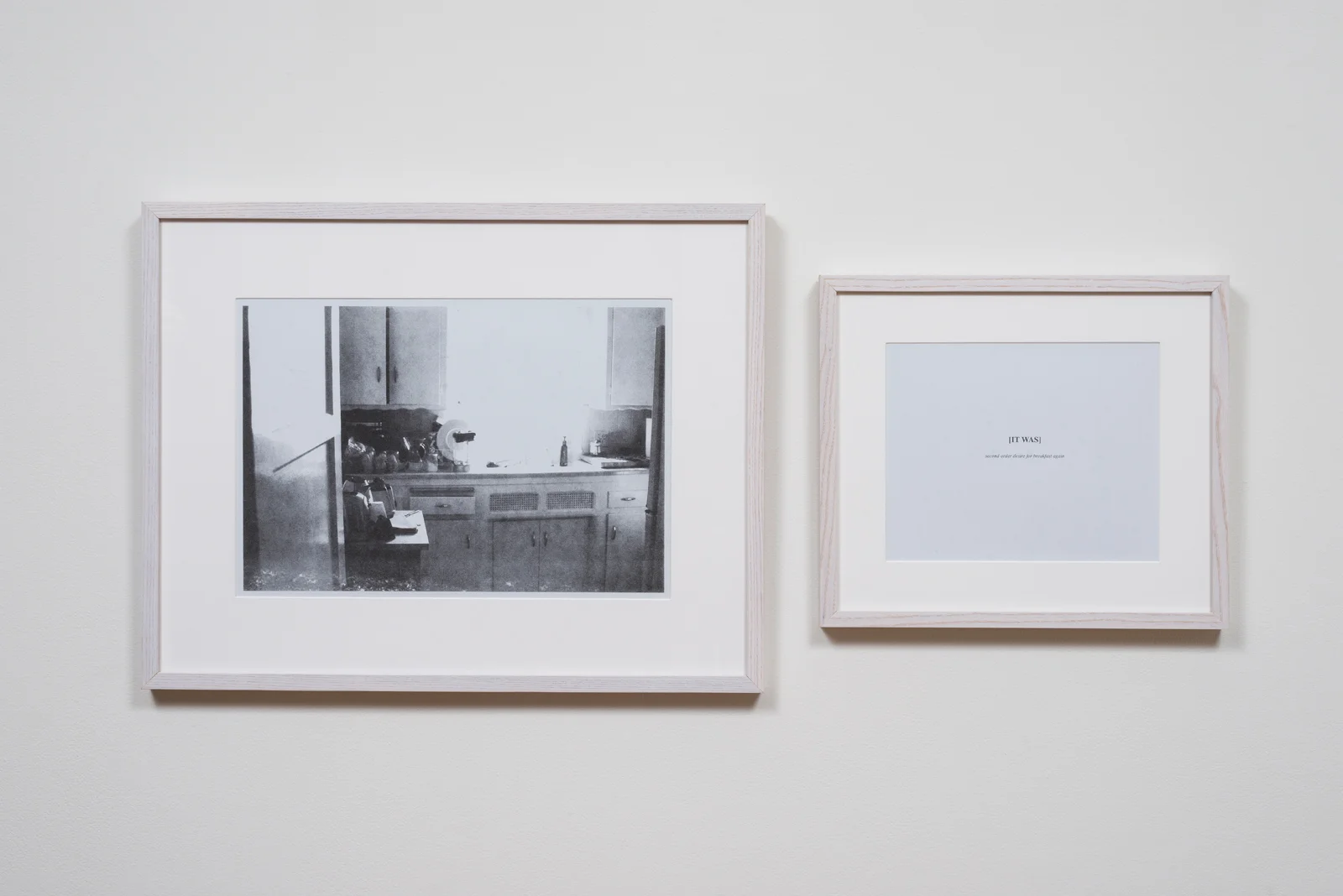 CH 4: Second-order desire for breakfast again , risograph & laser print, 2016.