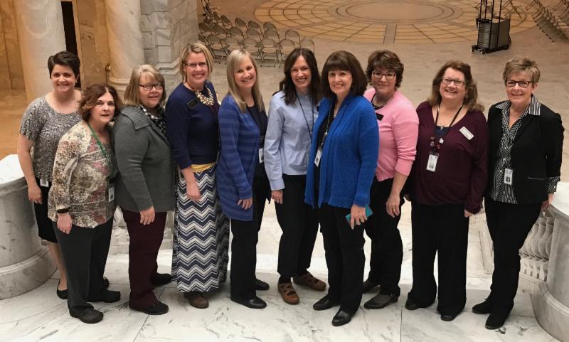 House Pages work hard all session!
