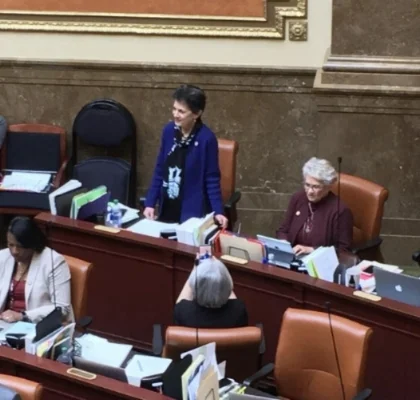 Representative Arent introducing HB16