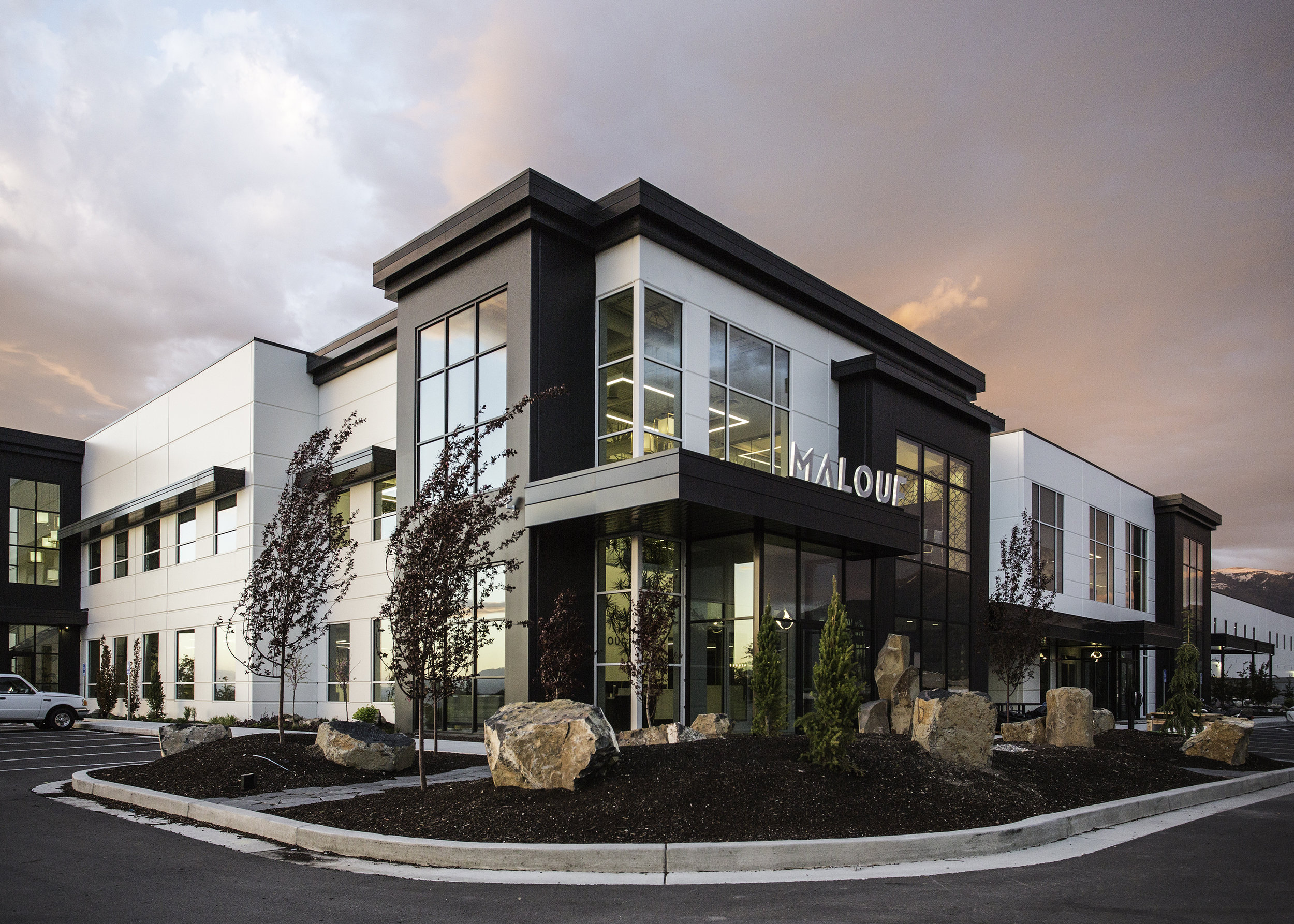 Malouf HQ Wayfinding & Signage