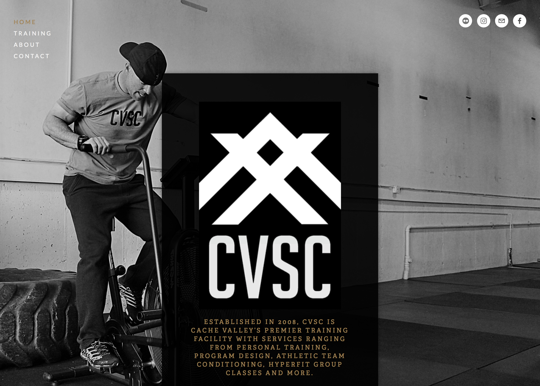Cache Valley Strength & Conditioning - Web, Apparel & Photography