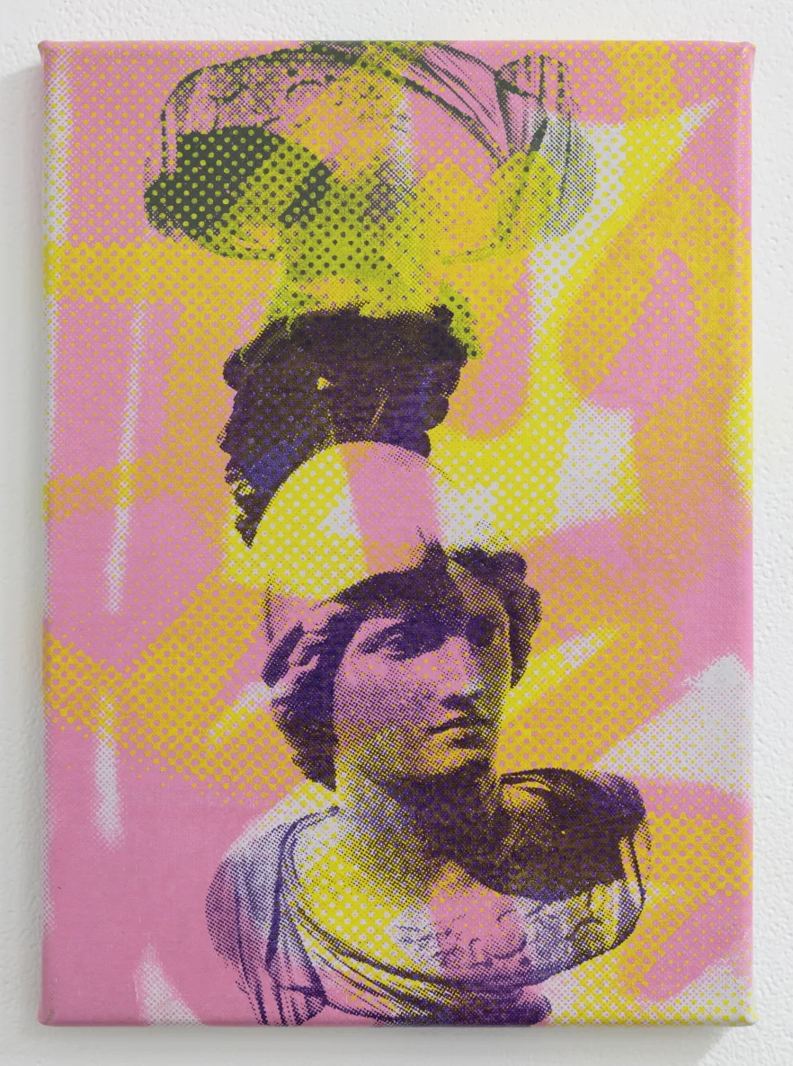  #Ctrl+P11 (2015)  Acrylic screen print on canvas  14" x 10" 