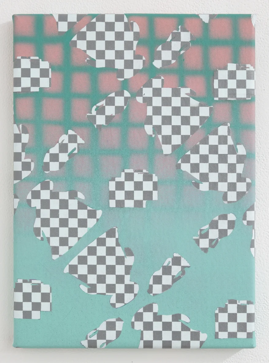   #Ctrl+P20  (2016)   Acrylic screen print on canvas  14" x 10"   