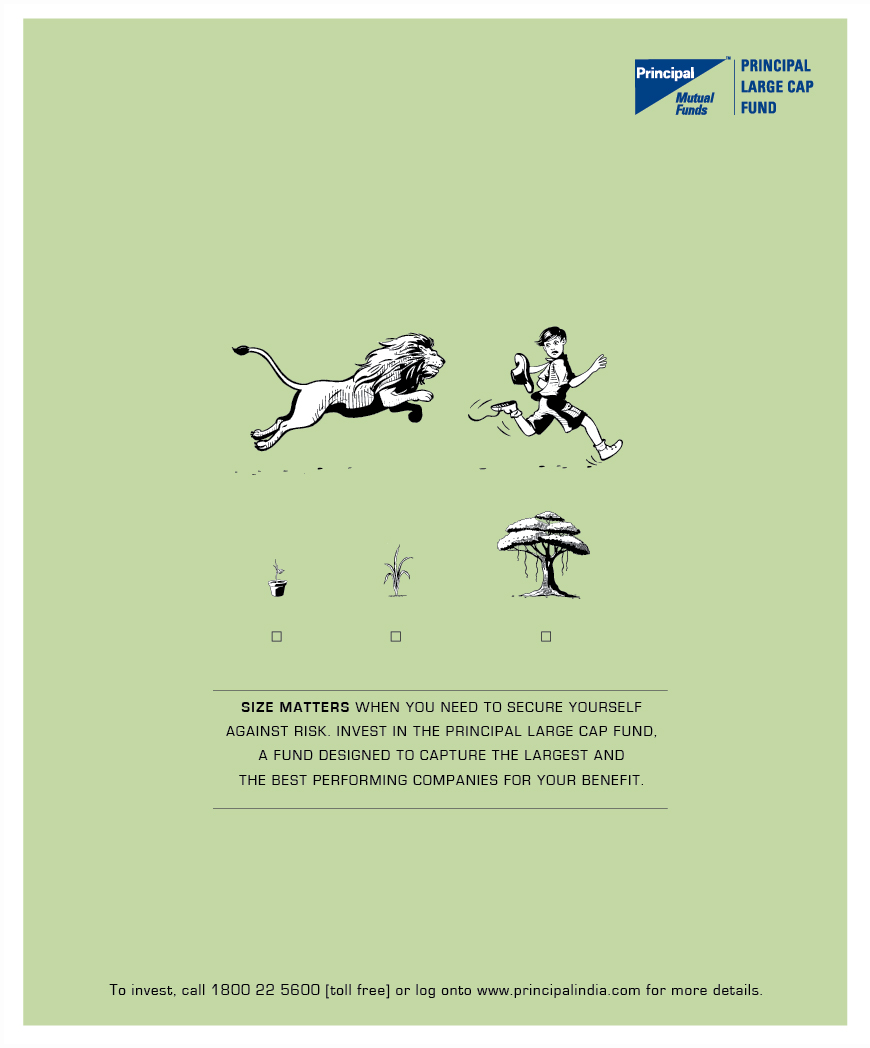 Mutual Fund print advertisement - Vinod Sudheer