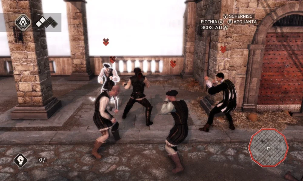 Ordinatamente in fila, uno alla volta, per farvi la pelle.