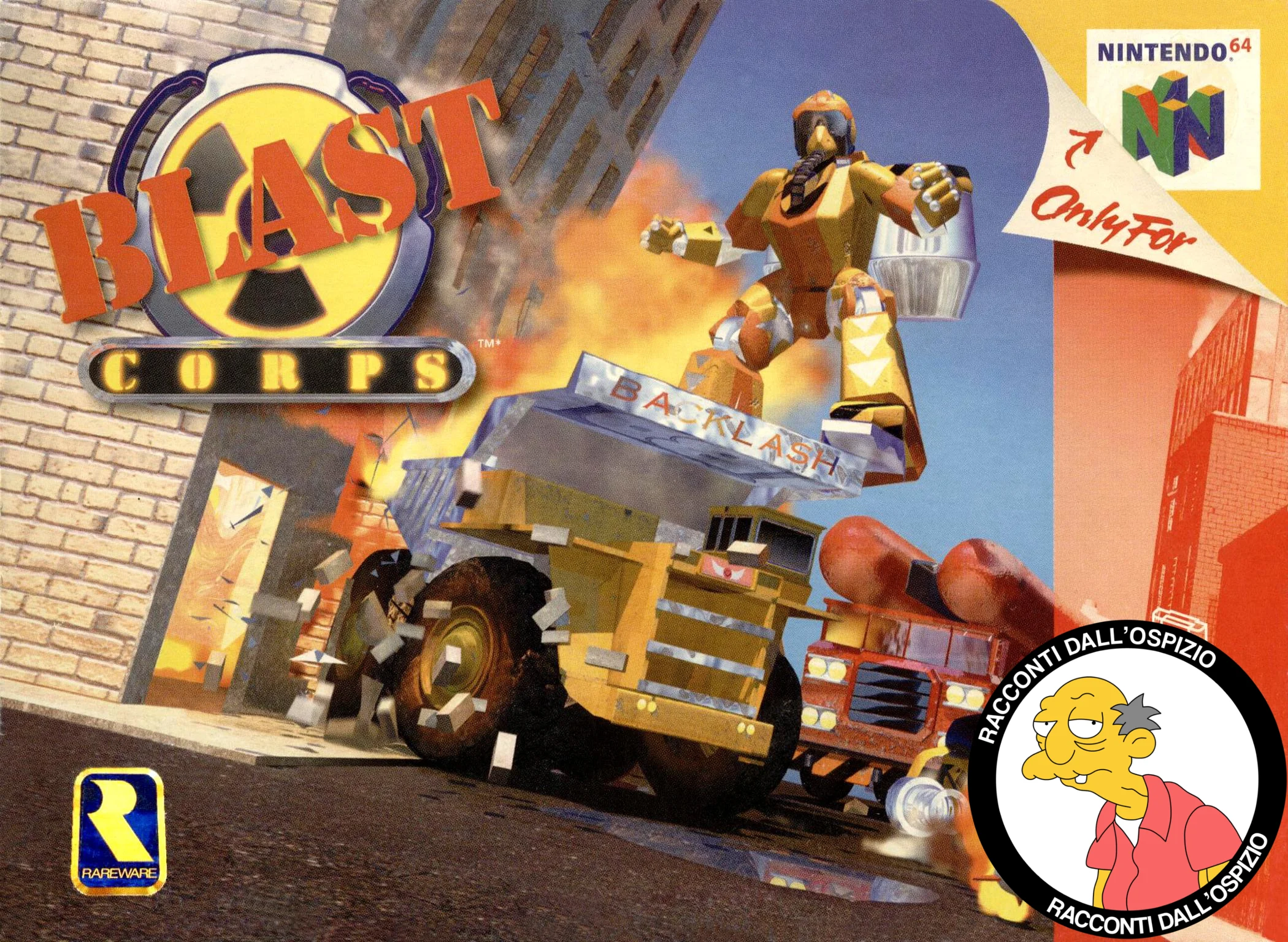 Racconti dall'Ospizio #96: Buon compleanno, Blast Corps!!!