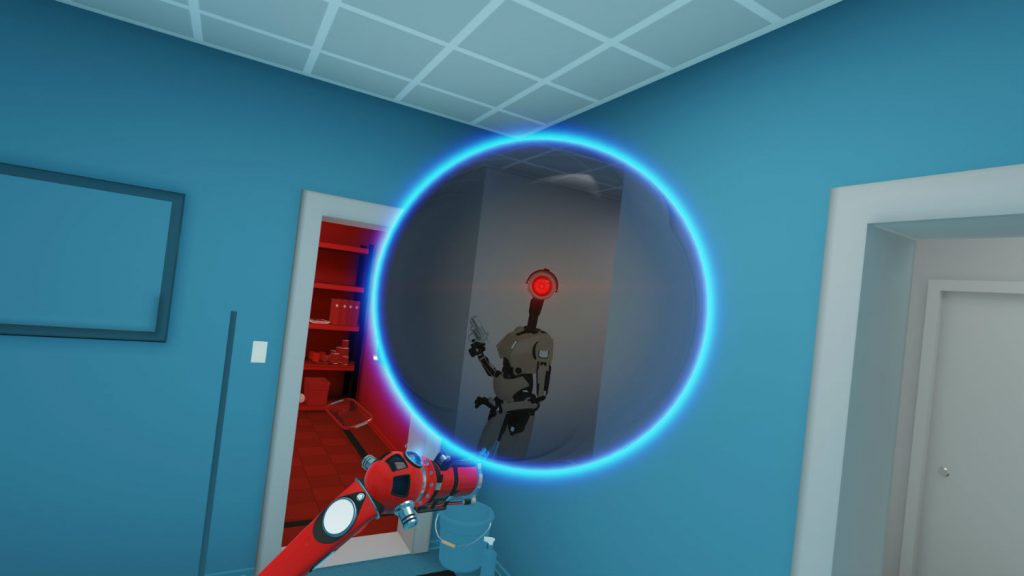 I robot sgamano il protagonista pure attraverso il portale, quindi occhio!