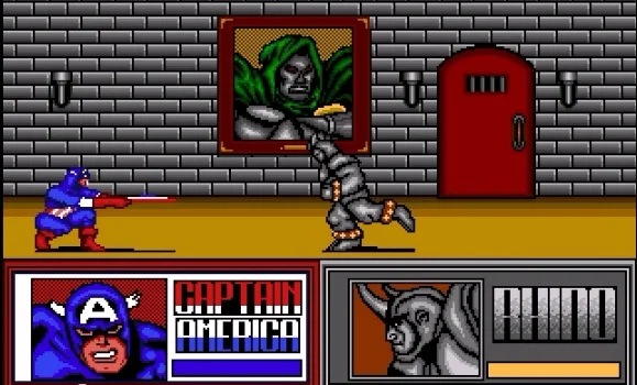 Assieme a Spider-Man, come suggerisce il titolo, c'era Capitan America. Qui contro Rino Gaetano.
