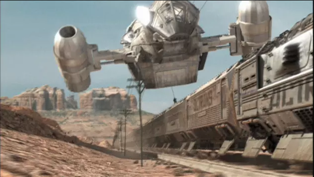 The Space Train Robbery.