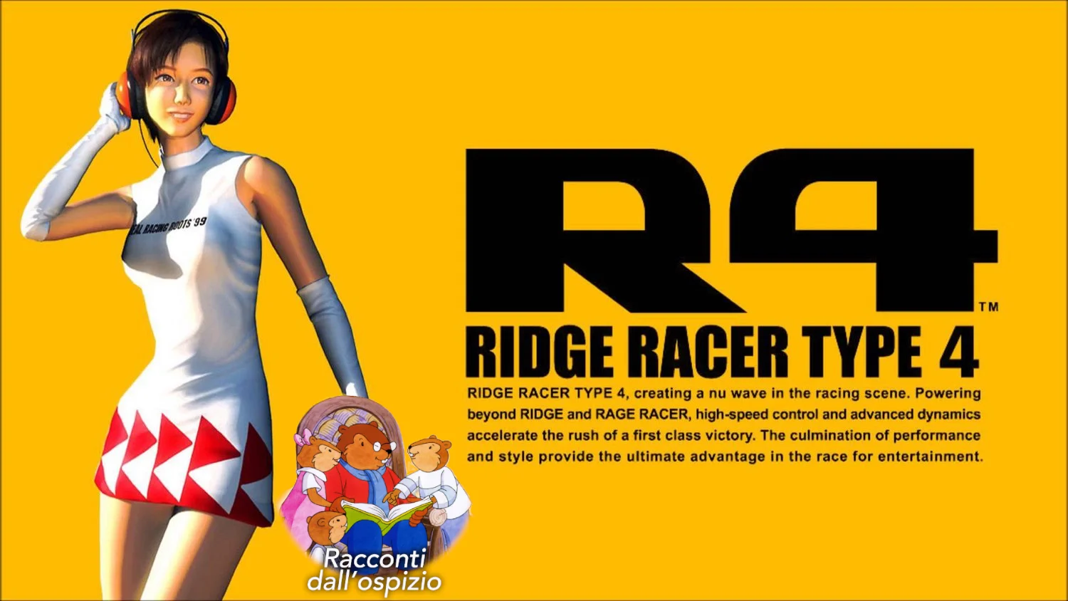 Racconti dall'ospizio #191 - R4: Ridge Racer Type 4, il giallo e il senso della derapata  