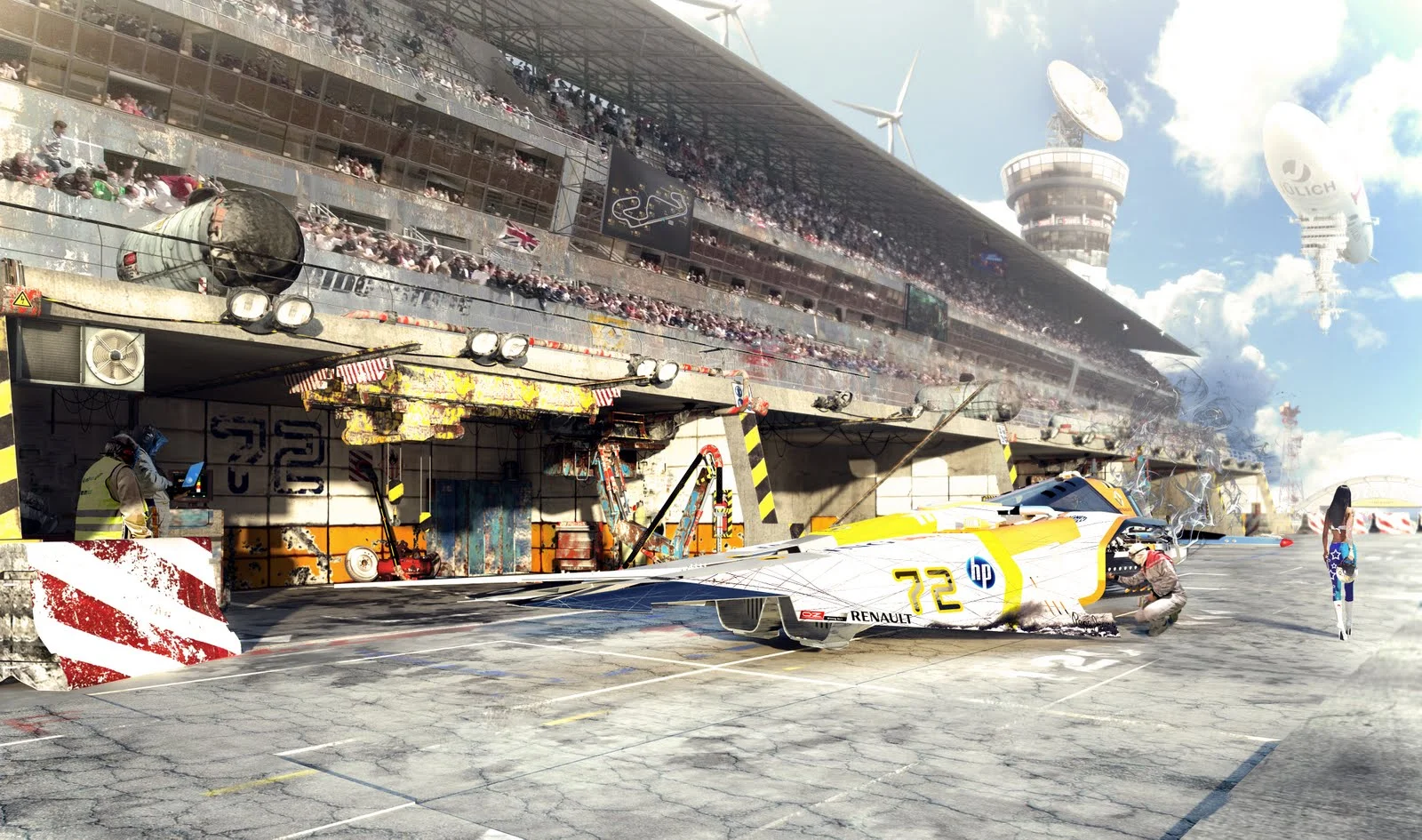 WipEout Le Mans 2094: l’ha fatta un francese, Mickael Cador.